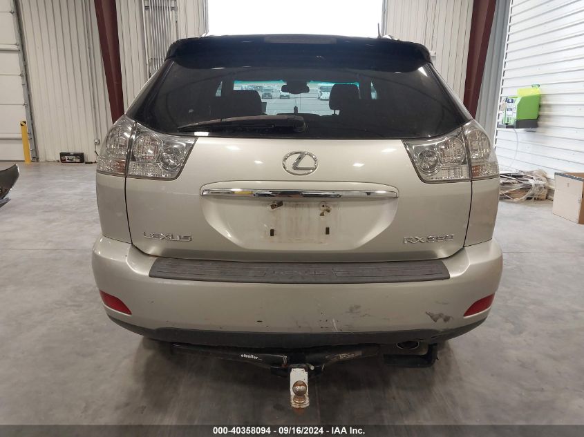 2007 Lexus Rx 350 VIN: 2T2HK31U07C017067 Lot: 40358094