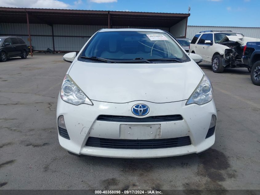 JTDKDTB39E1070054 2014 Toyota Prius C One