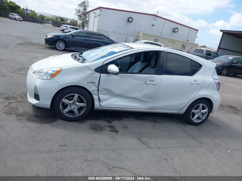 JTDKDTB39E1070054 2014 Toyota Prius C One