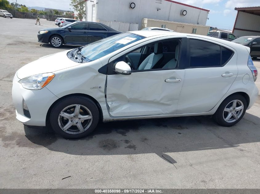 2014 Toyota Prius C One VIN: JTDKDTB39E1070054 Lot: 40358098