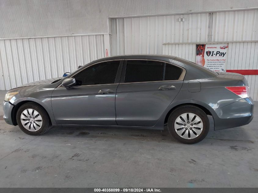 1HGCP2E38AA051850 2010 Honda Accord 2.4 Lx