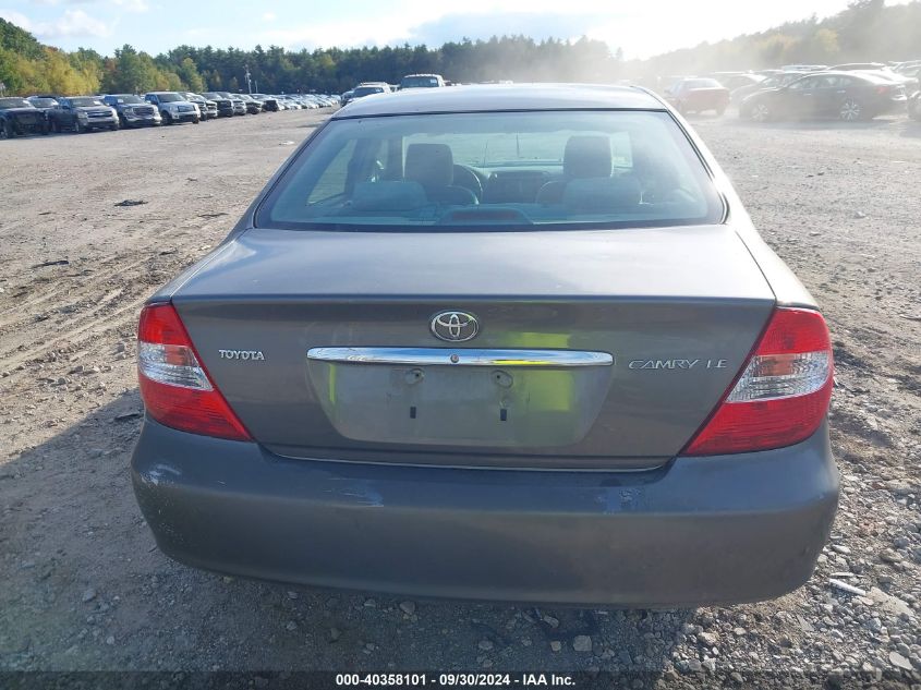 2003 Toyota Camry Le VIN: 4T1BE32K93U788084 Lot: 40358101