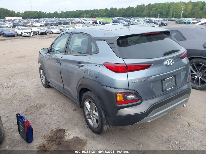 2021 Hyundai Kona Se VIN: KM8K12AA3MU643431 Lot: 40358129