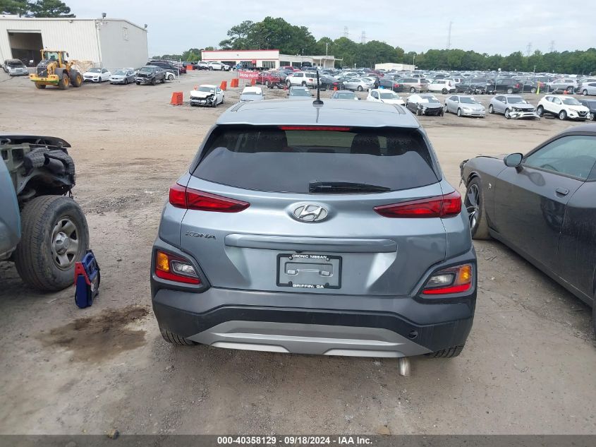 2021 Hyundai Kona Se VIN: KM8K12AA3MU643431 Lot: 40358129