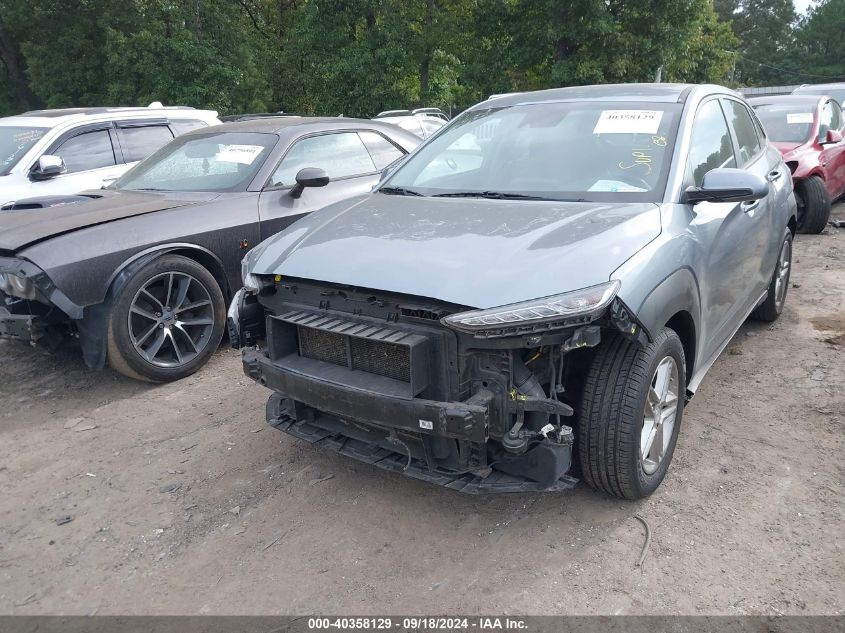 2021 Hyundai Kona Se VIN: KM8K12AA3MU643431 Lot: 40358129