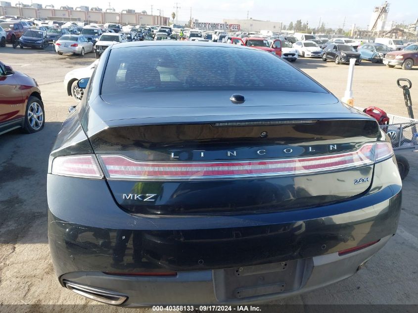 2015 Lincoln Mkz Hybrid VIN: 3LN6L2LU8FR610695 Lot: 40358133