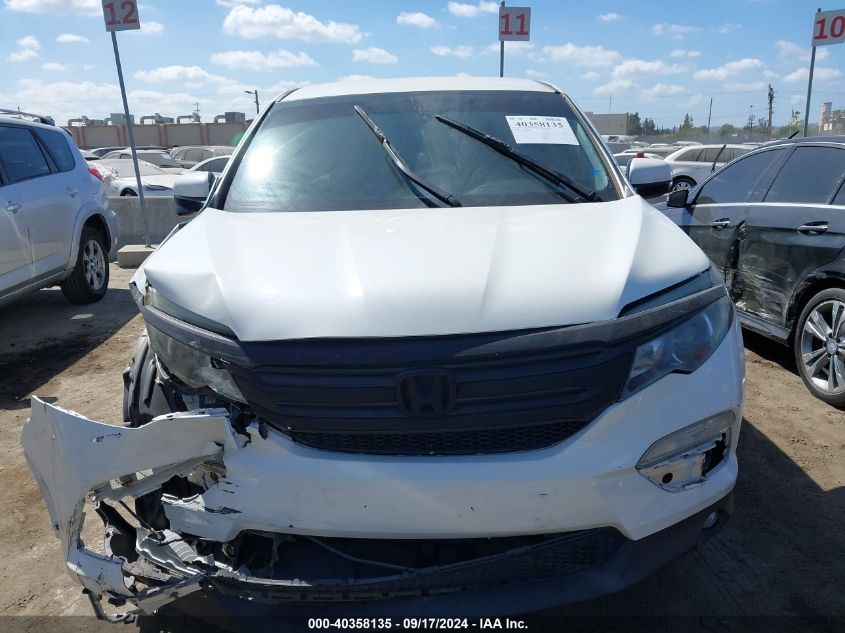 2018 Honda Pilot Ex VIN: 5FNYF5H35JB003783 Lot: 40358135