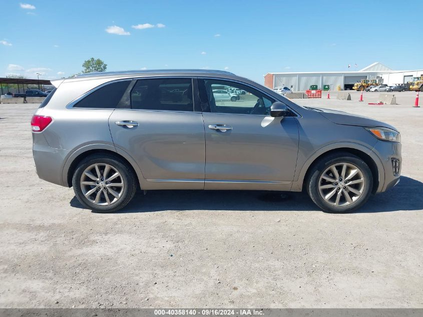 2017 Kia Sorento 3.3L Sxl VIN: 5XYPK4A52HG301109 Lot: 40358140