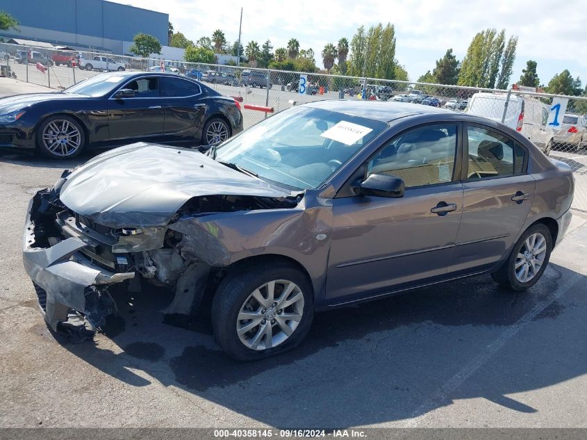 2008 Mazda Mazda3 I VIN: JM1BK32G381780144 Lot: 40358145