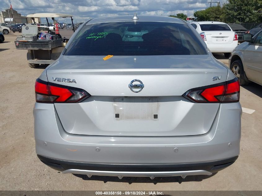 2021 Nissan Versa Sv Xtronic Cvt VIN: 3N1CN8EV9ML848634 Lot: 40358158