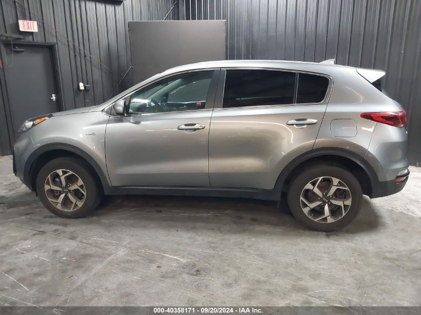 2021 Kia Sportage Lx VIN: KNDPMCAC8M7881184 Lot: 40358171