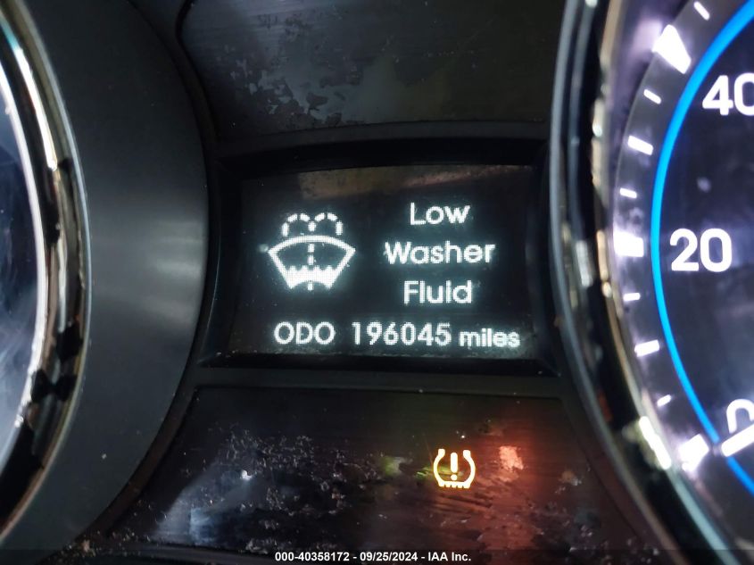 2013 Hyundai Sonata Se VIN: 5NPEC4AC0DH641784 Lot: 40358172