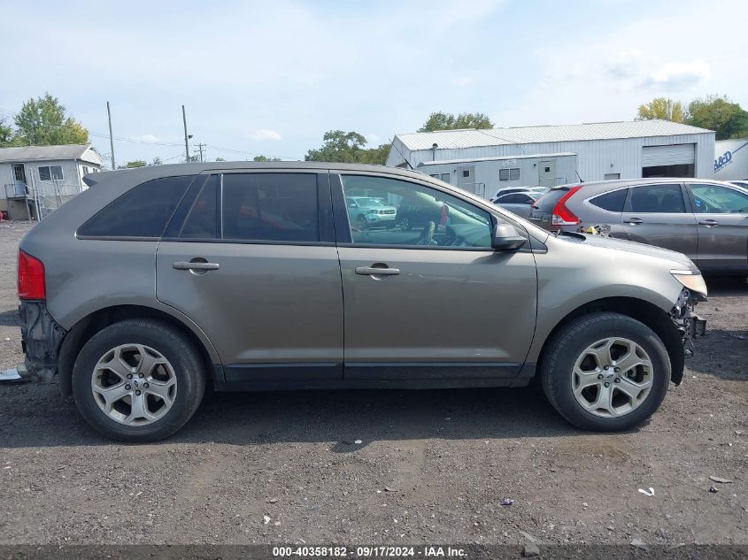 2013 Ford Edge Sel VIN: 2FMDK4JC9DBE15667 Lot: 40358182