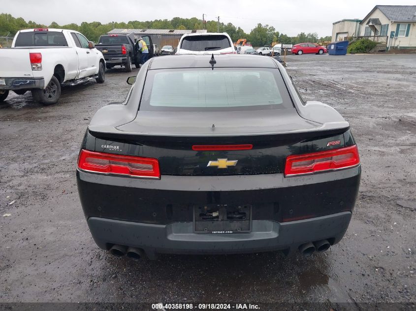 2014 Chevrolet Camaro 2Lt VIN: 2G1FC1E32E9120852 Lot: 40358198