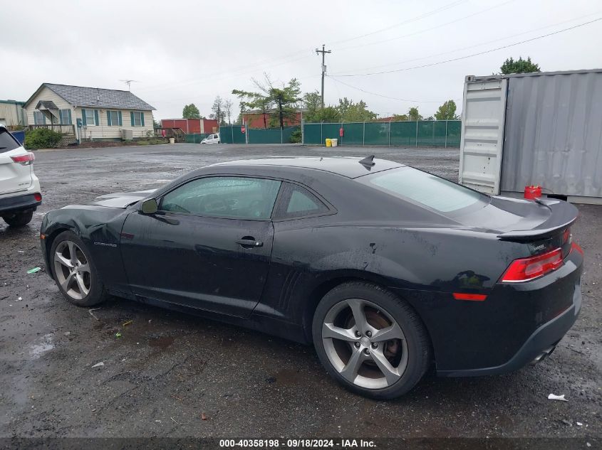 2014 Chevrolet Camaro 2Lt VIN: 2G1FC1E32E9120852 Lot: 40358198