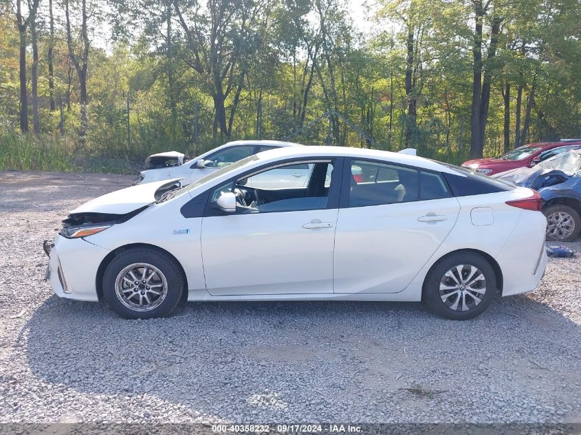 2022 Toyota Prius Prime Le VIN: JTDKAMFP1N3200411 Lot: 40358232