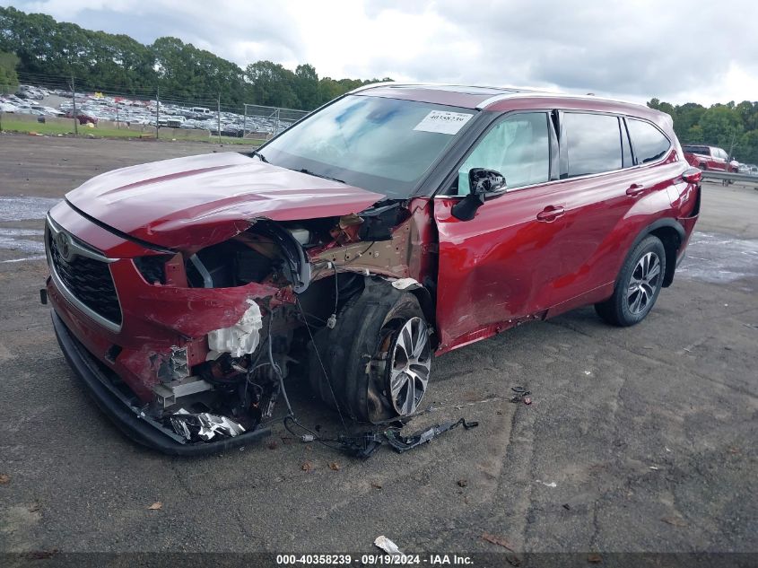 5TDHZRBH7LS515935 2020 TOYOTA HIGHLANDER - Image 2