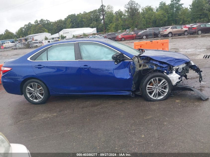 2016 Toyota Camry Se VIN: 4T1BF1FK9GU521304 Lot: 40358277