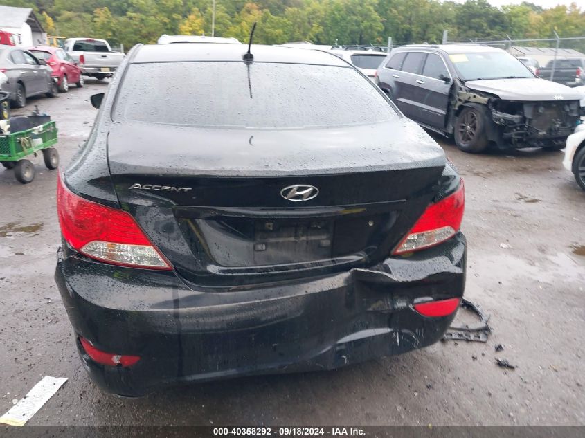 2013 Hyundai Accent Gls VIN: KMHCT4AE7DU309545 Lot: 40358292