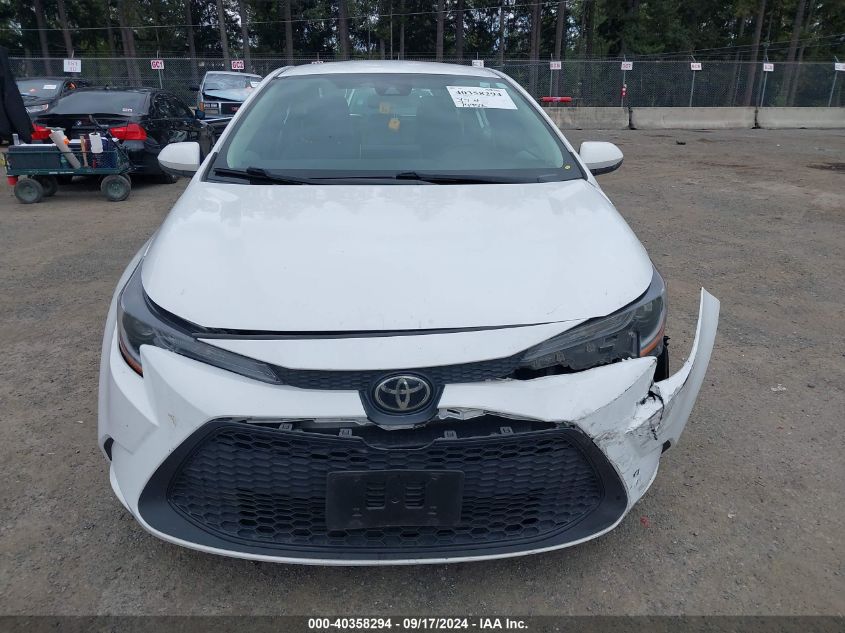 2021 Toyota Corolla Le VIN: 5YFEPMAE5MP147364 Lot: 40358294