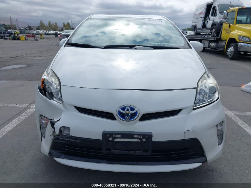 JTDKN3DU3E0392634 2014 Toyota Prius Four