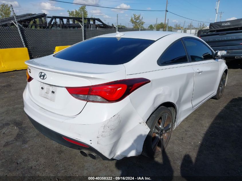 2014 Hyundai Elantra VIN: KMHDH6AH7EU025765 Lot: 40358322