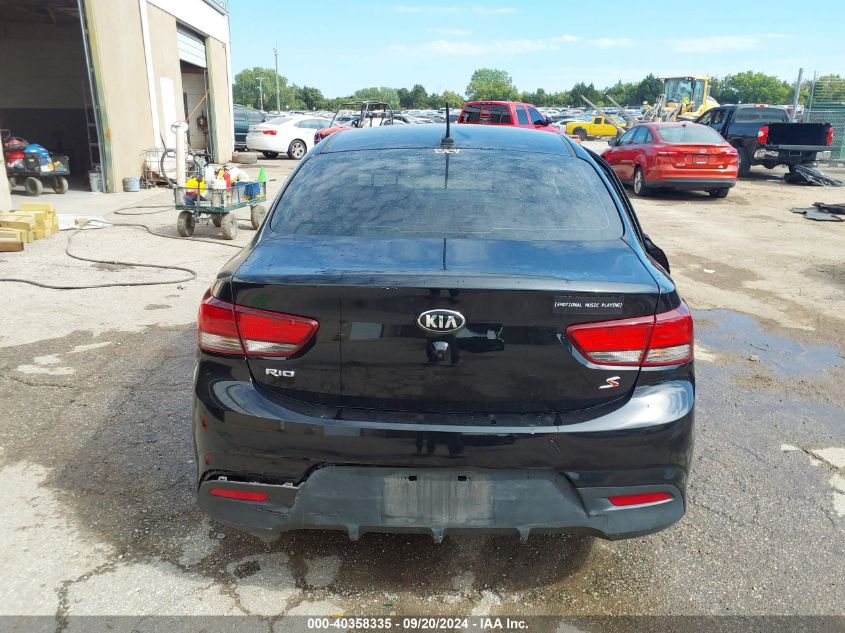 2018 Kia Rio S VIN: 3KPA24AB5JE137935 Lot: 40358335