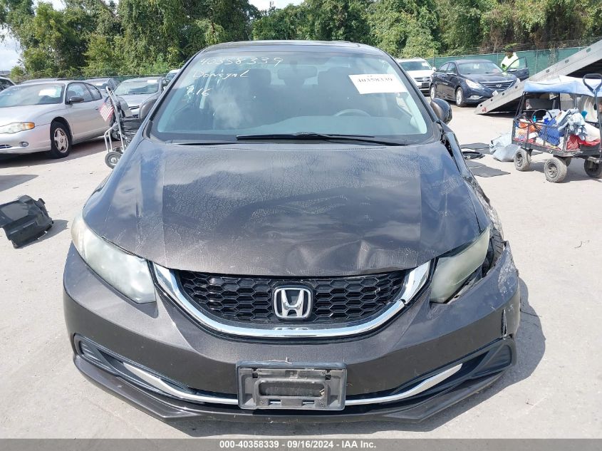 2013 Honda Civic Ex VIN: 19XFB2F87DE200030 Lot: 40358339