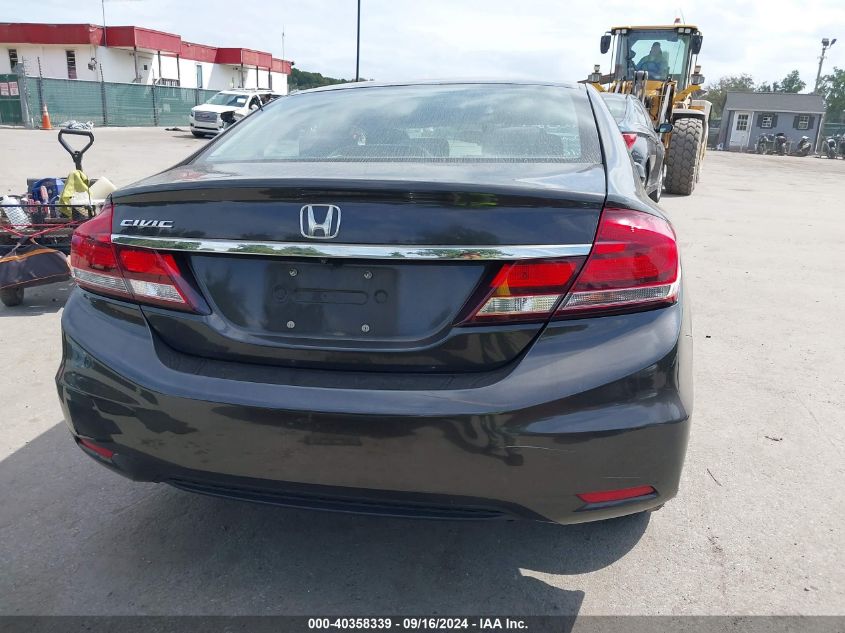 2013 Honda Civic Ex VIN: 19XFB2F87DE200030 Lot: 40358339