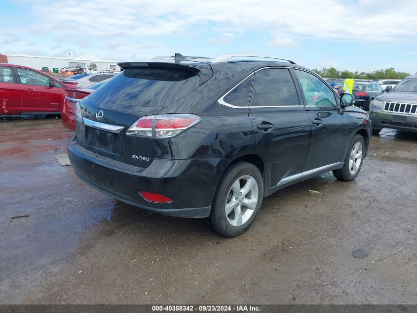 VIN 2T2ZK1BA9FC192915 2015 Lexus RX, 350 no.4