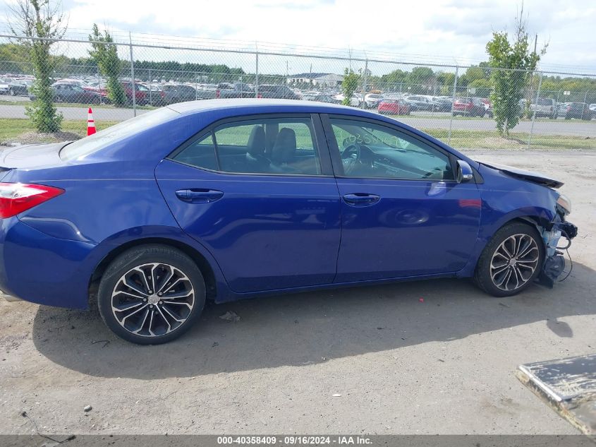 2014 Toyota Corolla S Plus VIN: 2T1BURHE3EC002470 Lot: 40358409