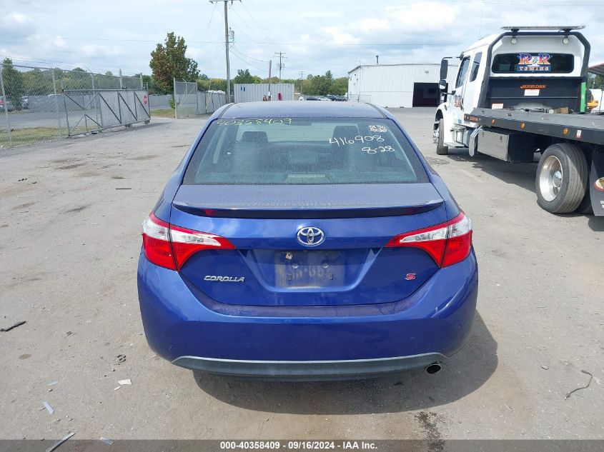 2014 Toyota Corolla S Plus VIN: 2T1BURHE3EC002470 Lot: 40358409