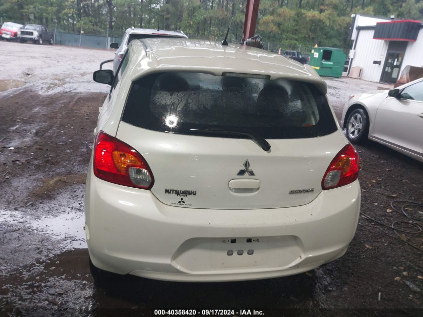 2015 Mitsubishi Mirage De/Rf VIN: ML32A3HJXFH049336 Lot: 40358420