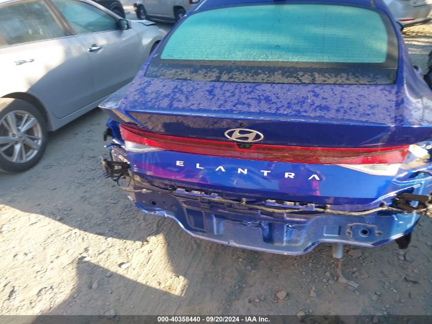 2024 Hyundai Elantra Sel VIN: KMHLM4DG7RU729114 Lot: 40358440