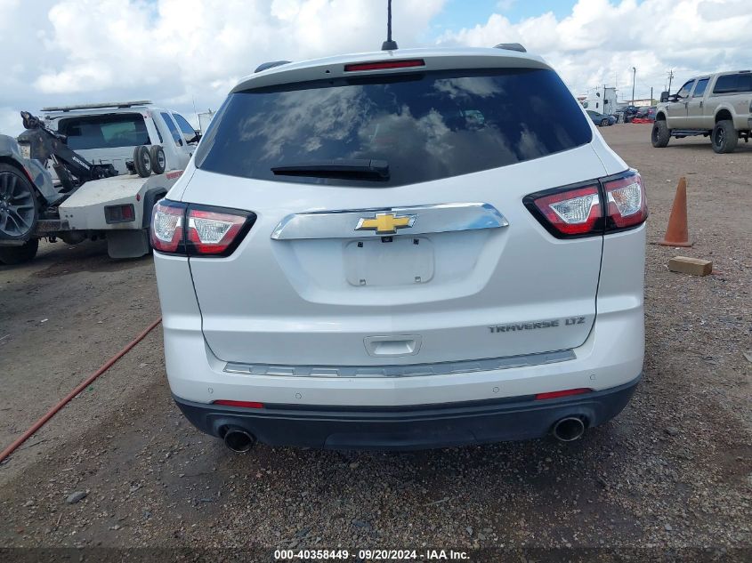 2016 Chevrolet Traverse Ltz VIN: 1GNKRJKDXGJ303867 Lot: 40358449