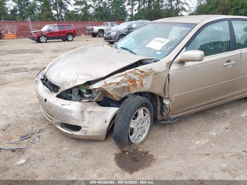 2002 Toyota Camry Le VIN: 4T1BF32K82U032421 Lot: 40358465