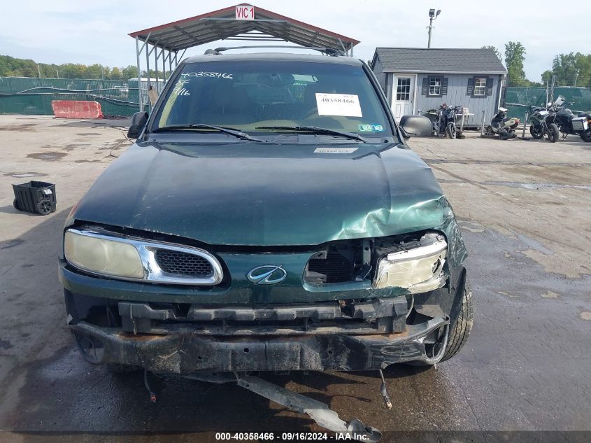 2002 Oldsmobile Bravada VIN: 1GHDT13S822354197 Lot: 40358466