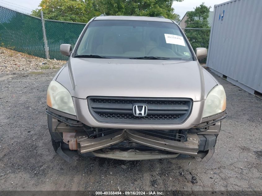 2004 Honda Pilot Ex VIN: 2HKYF18434H553992 Lot: 40358494