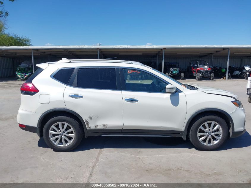 2017 Nissan Rogue Sv VIN: JN8AT2MT7HW142726 Lot: 40358502