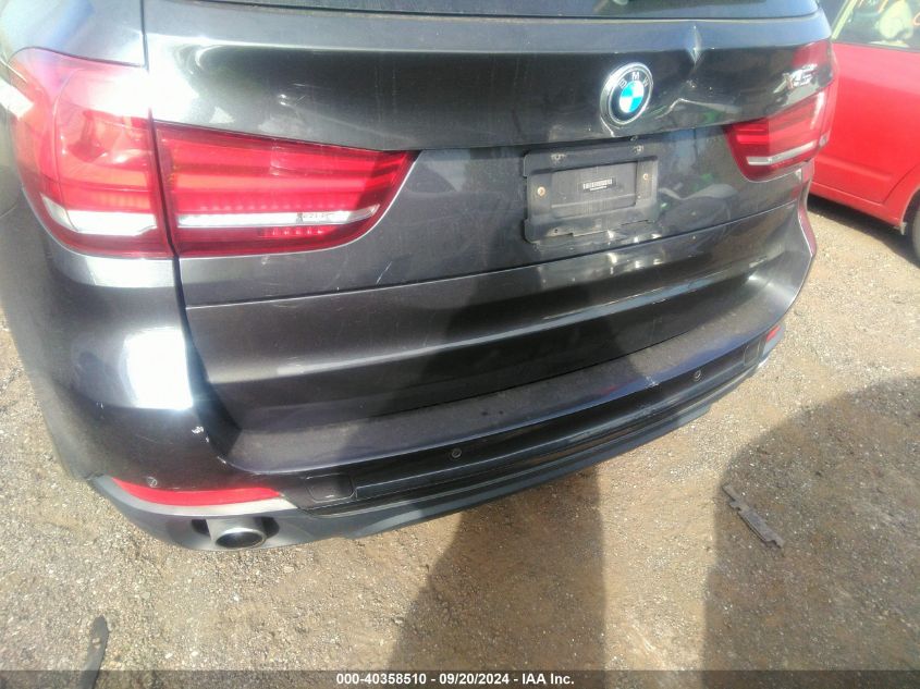 2015 BMW X5 xDrive35I VIN: 5UXKR0C55F0K69754 Lot: 40358510