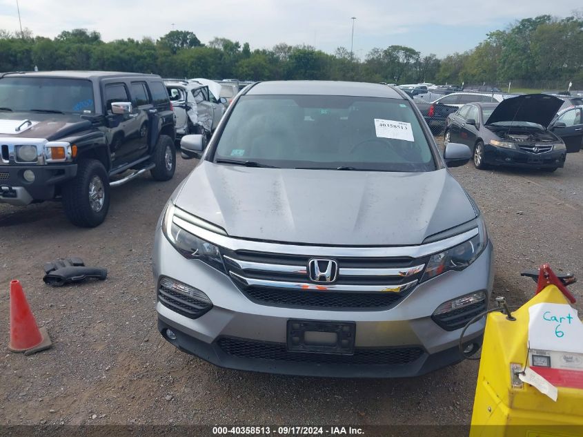 2016 Honda Pilot Ex VIN: 5FNYF6H32GB029904 Lot: 40358513