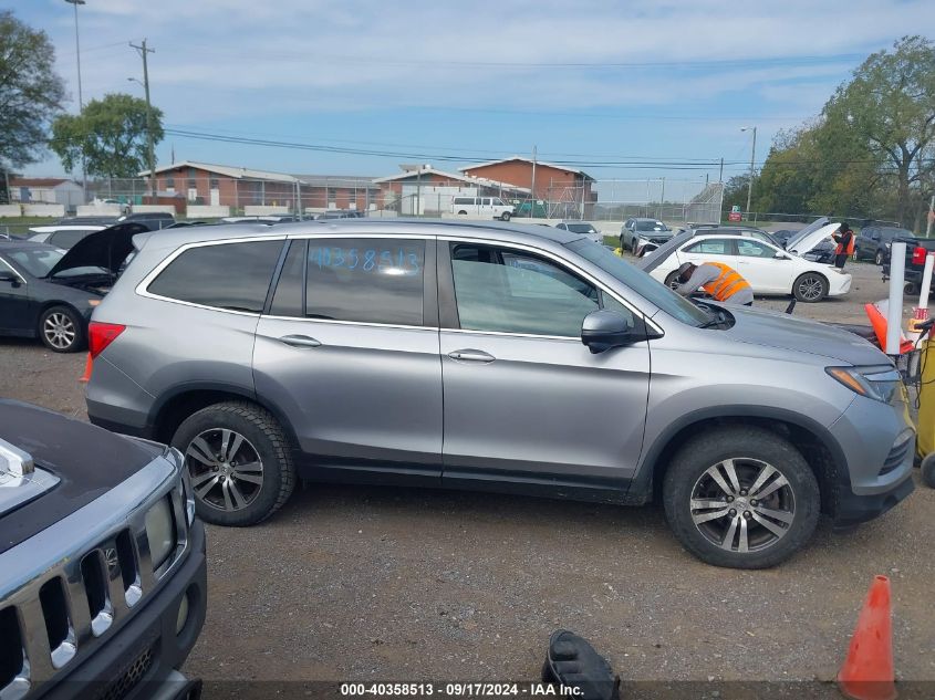 2016 Honda Pilot Ex VIN: 5FNYF6H32GB029904 Lot: 40358513