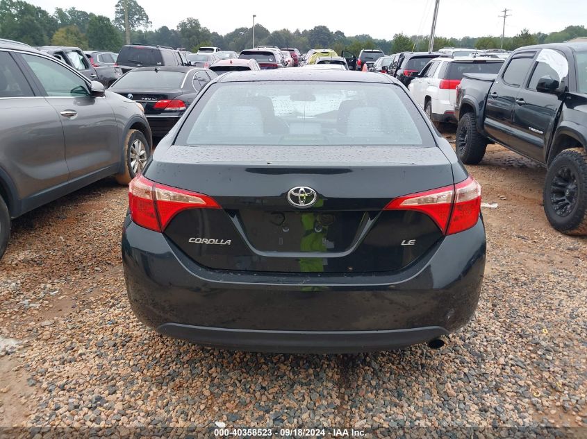 2017 Toyota Corolla L/Le/Xle/Se/Xse VIN: 2T1BURHE0HC780407 Lot: 40358523