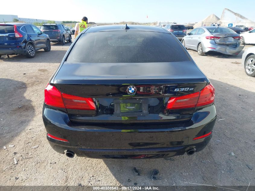 2018 BMW 530E VIN: WBAJA9C5XJB250961 Lot: 40358543