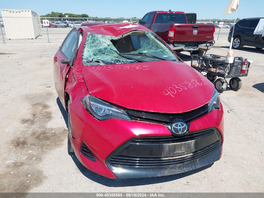 2017 Toyota Corolla Le VIN: 2T1BURHE7HC924616 Lot: 40358565