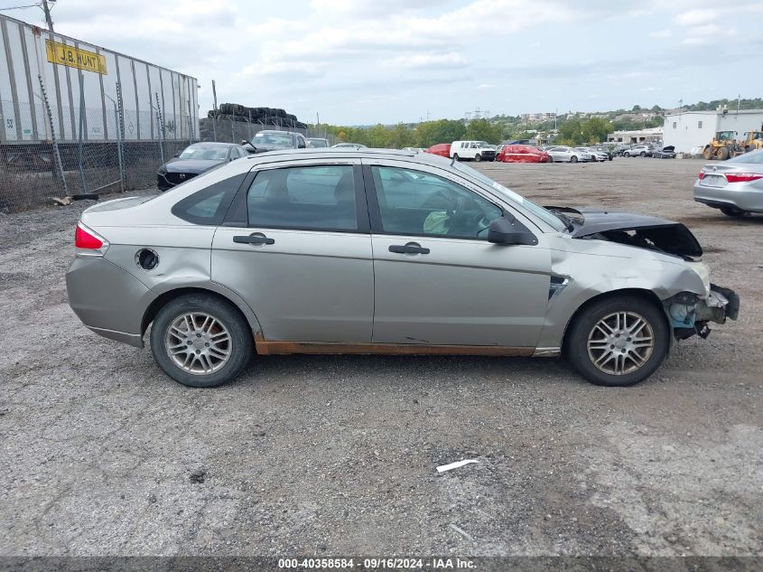 2008 Ford Focus Se/Ses VIN: 1FAHP35N48W153838 Lot: 40358584