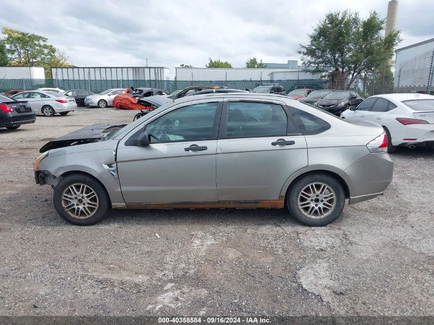 2008 Ford Focus Se/Ses VIN: 1FAHP35N48W153838 Lot: 40358584