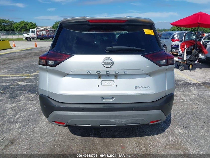 VIN 5N1BT3BB4PC804399 2023 NISSAN ROGUE SV INTELLIGENT AWD