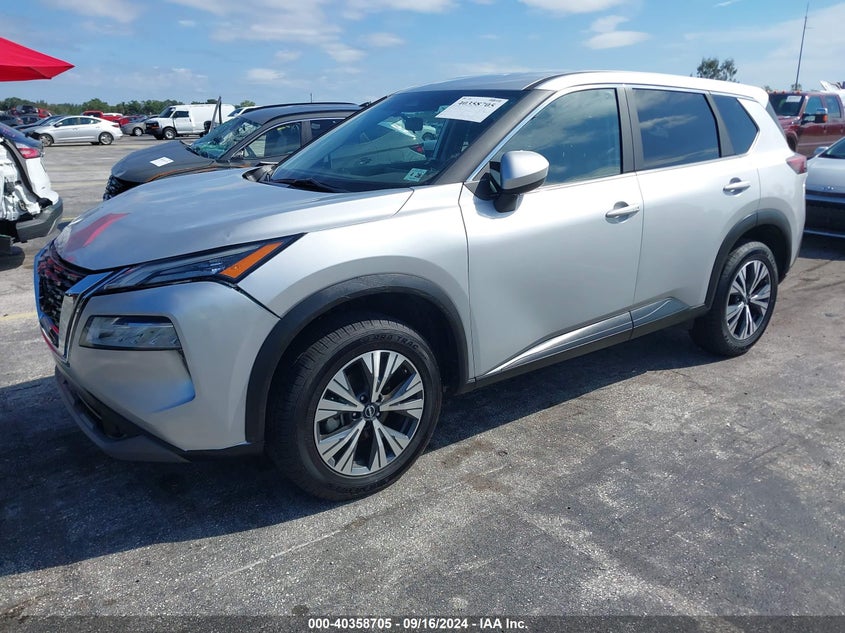 VIN 5N1BT3BB4PC804399 2023 NISSAN ROGUE SV INTELLIGENT AWD