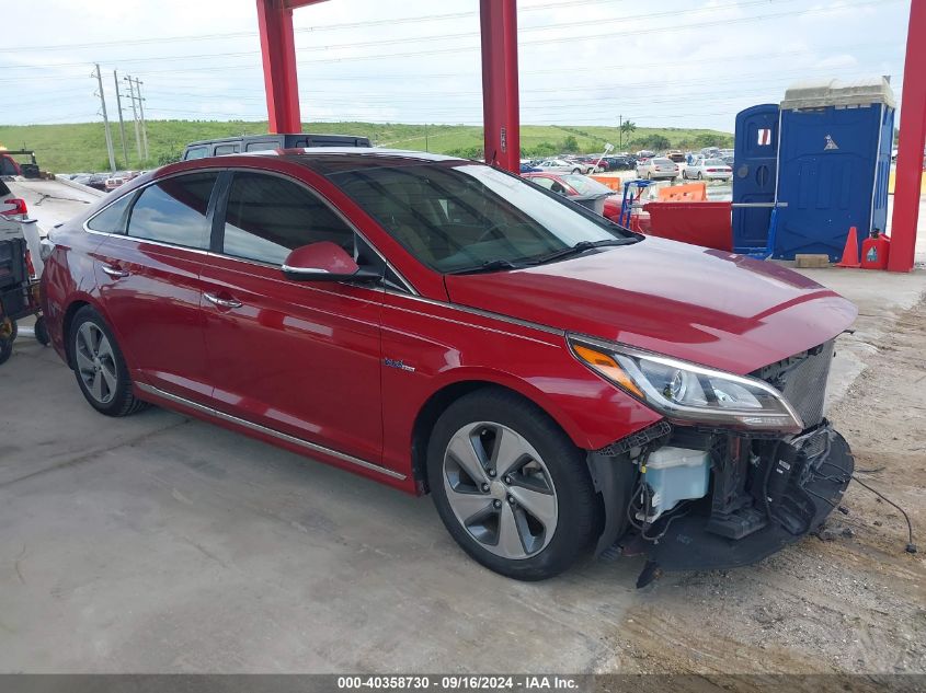 2016 Hyundai Sonata Hybrid Limited VIN: KMHE34L18GA016813 Lot: 40358730